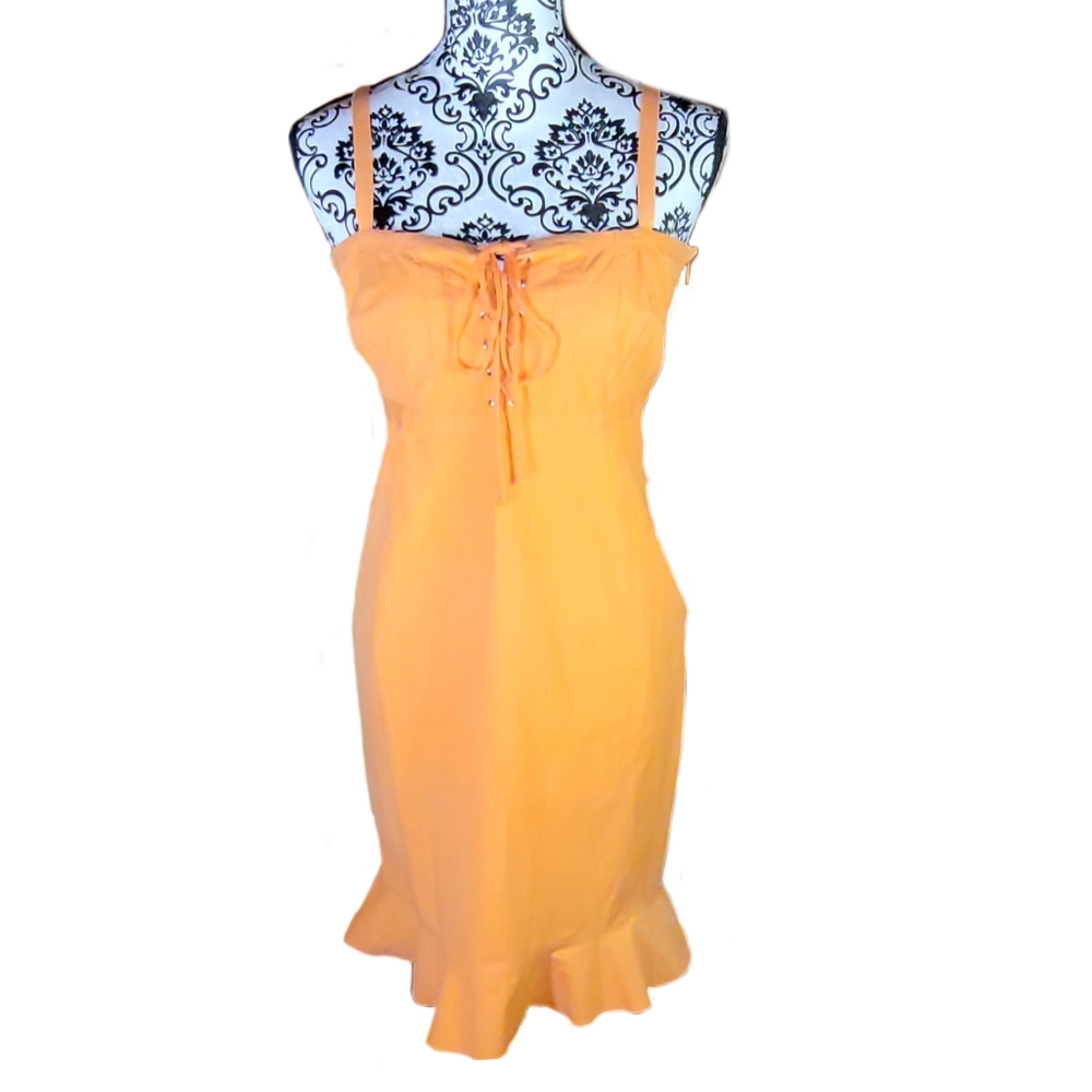 SOLD Moschino Summer Dress Cotton - Picture 4 of 10